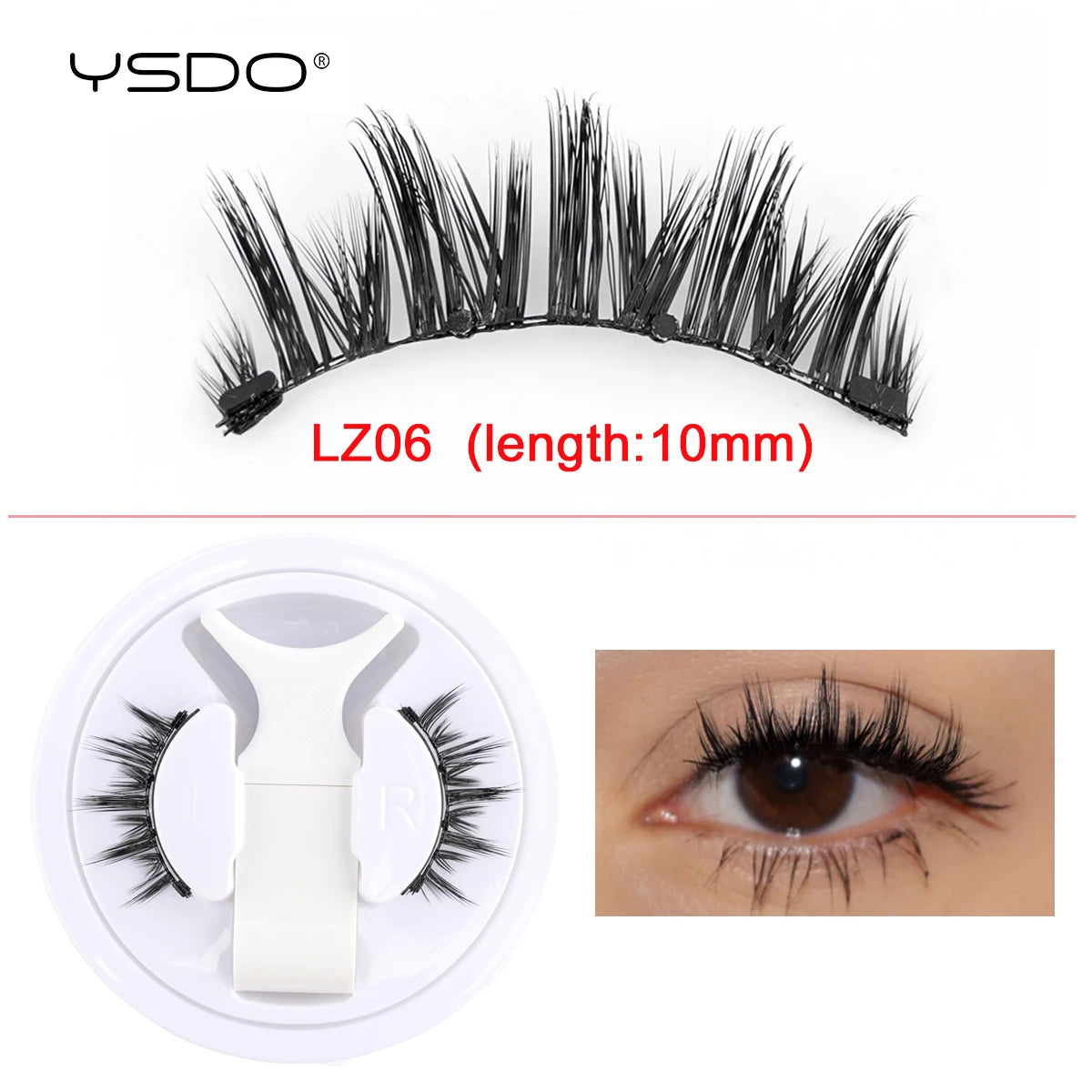 Magnetic Lashes Natural Soft Faux