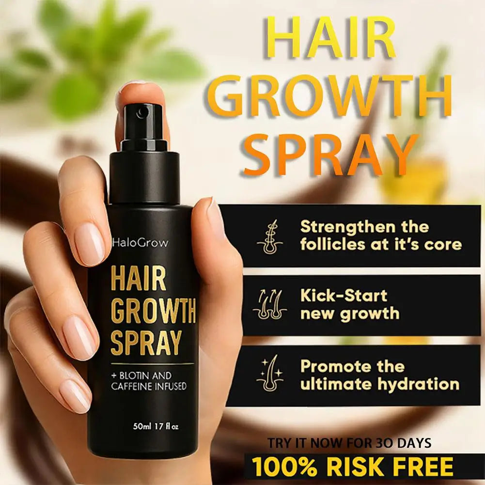 Hair Growth Treatment Spray Ginger Serum  Hair Loss Anti Itching Scalp Car