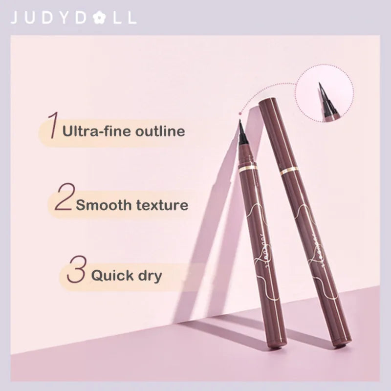Judydoll Ultra-Fine Liquid Eyeliner Pen – Matte, Fast-Dry & Long-Lasting