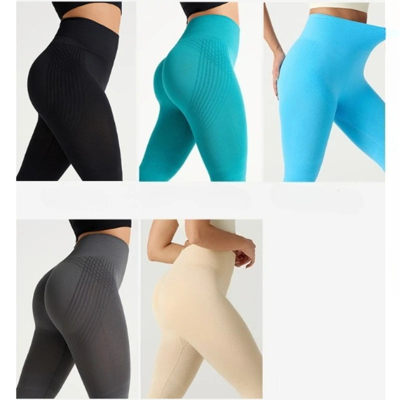 Women Sexy Lines Tight Yoga Pants