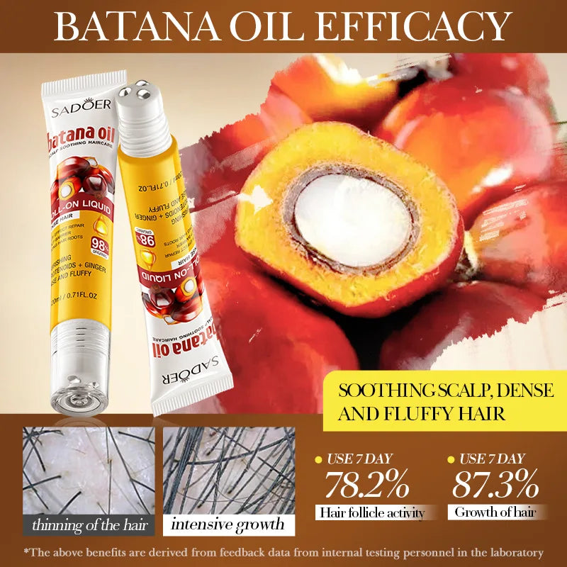 Fast Hair Growth Batana Oil Hair Growth Serum Anti Hair Loss