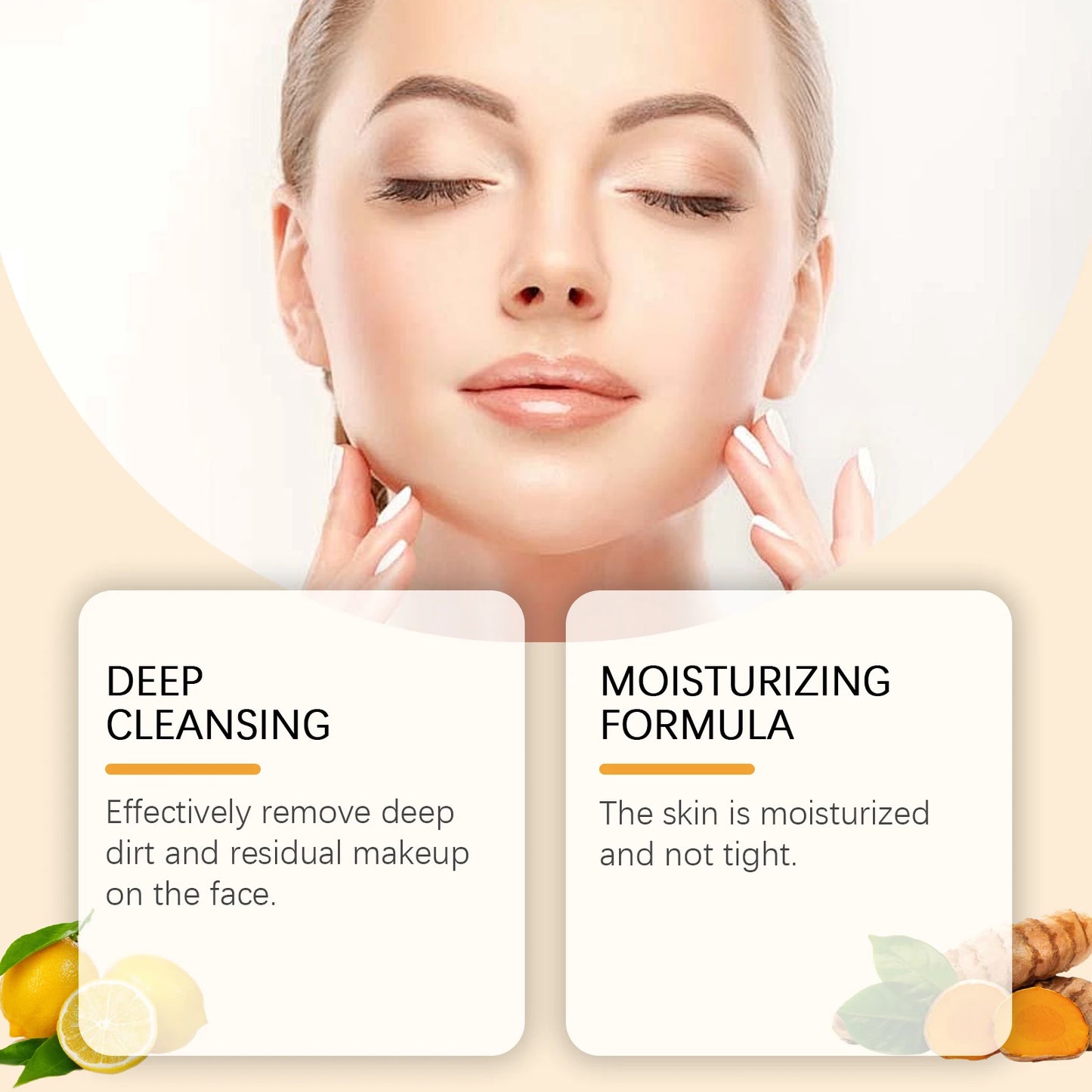 Natural Turmeric Facial Cleanser