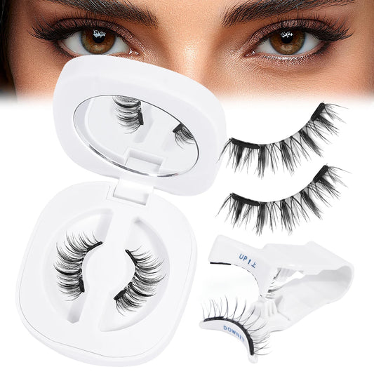 Magnetic Eyelashes with Mirror Applicator