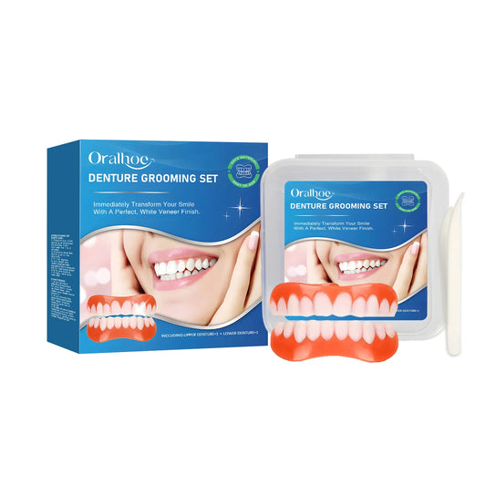 Smile More Silicone Denture Set