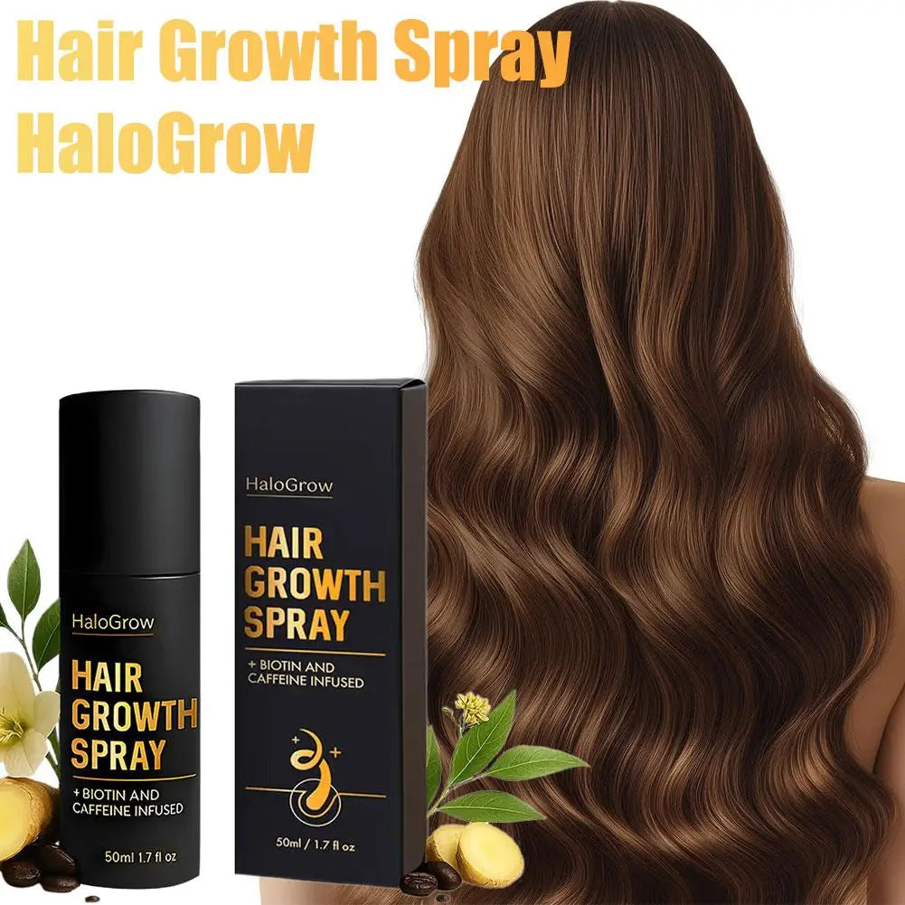 Hair Growth Treatment Spray Ginger Serum  Hair Loss Anti Itching Scalp Car