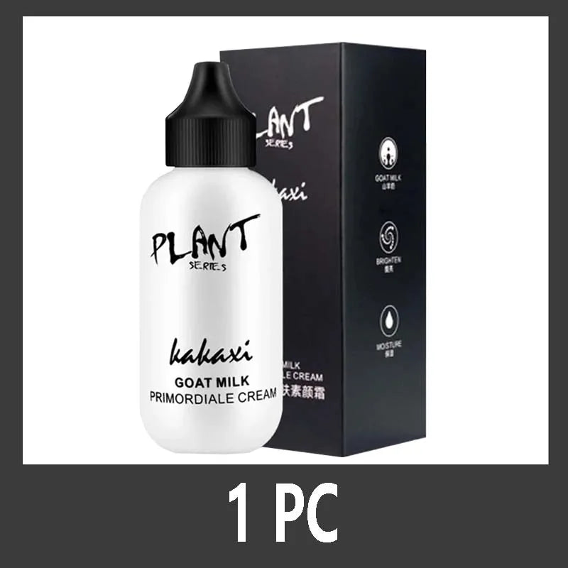 Goat Milk Matte Liquid Foundation – Full Coverage, Whitening & Waterproof Concealer