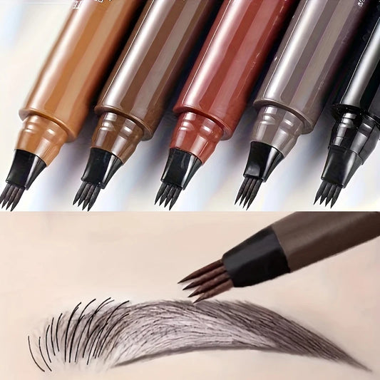 4-Tip Eyebrow Pencil – Long-Lasting, Waterproof & Smudge-Proof