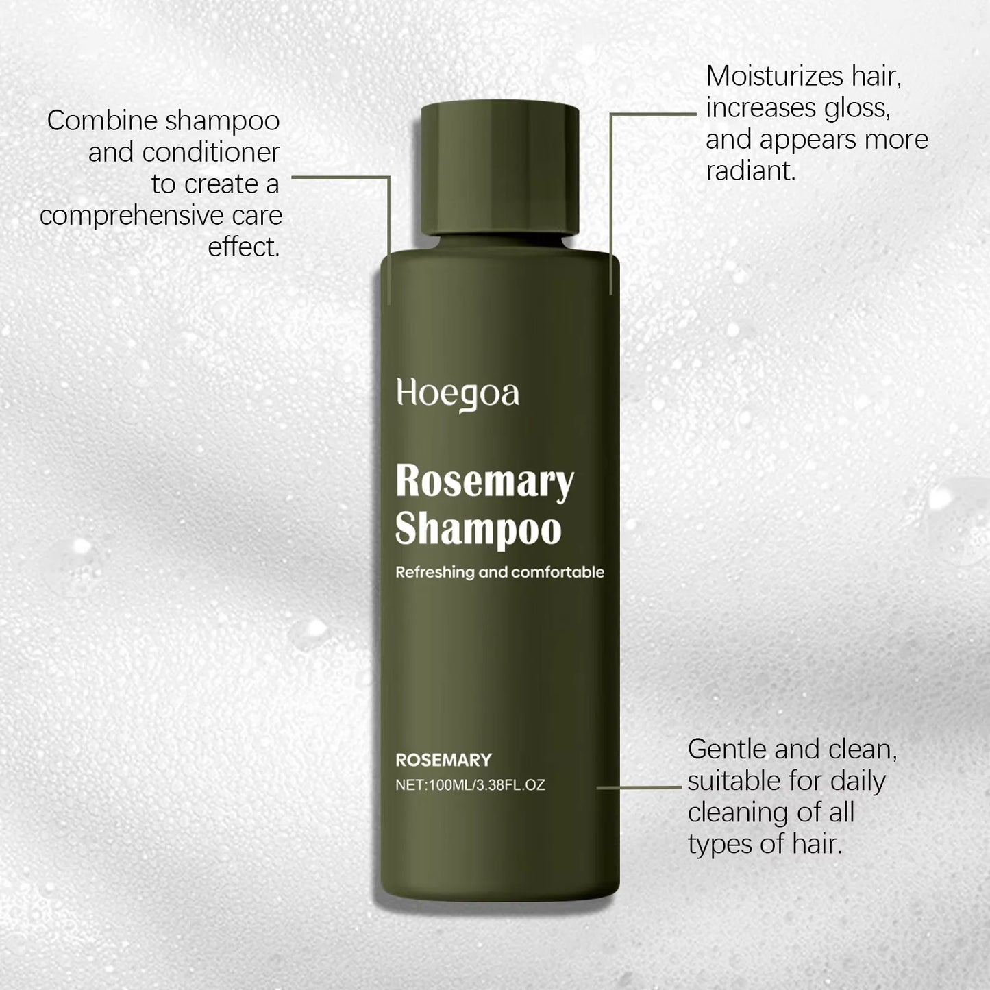 Rosemary Shampoo Conditioner Set Hair Repair