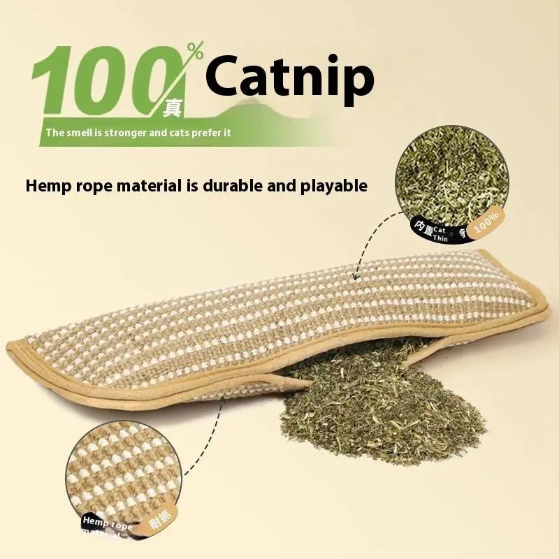 Catnip Pillow Teeth Grinding And Anti Bite Wear Resistant Cat Toy