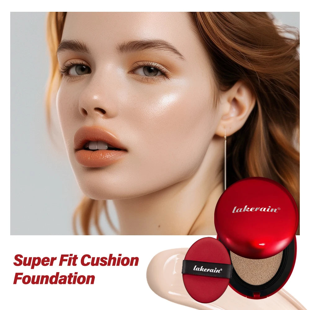 Lakerain Cushion Foundation – Waterproof, Long-Lasting Korean Base Makeup