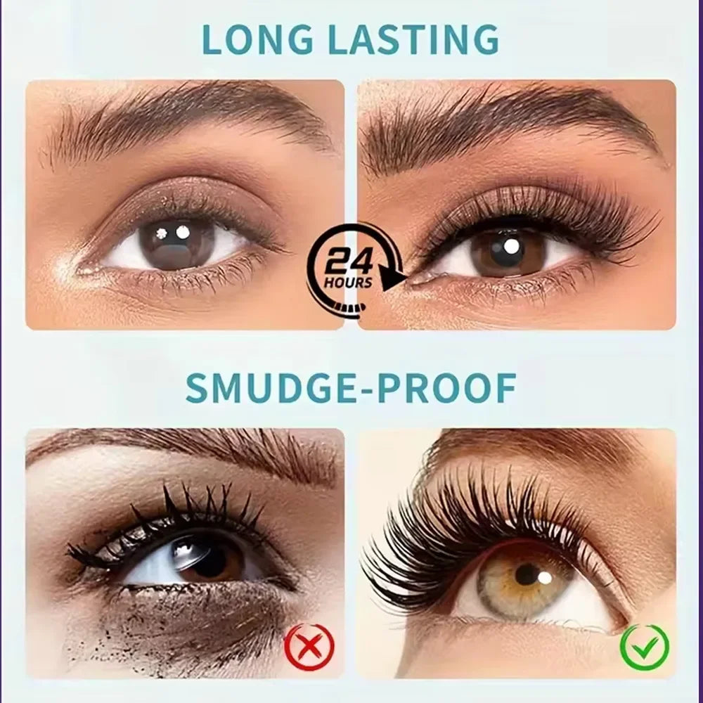 4D Curling Mascara – Lengthening, Waterproof & Smudge-Proof