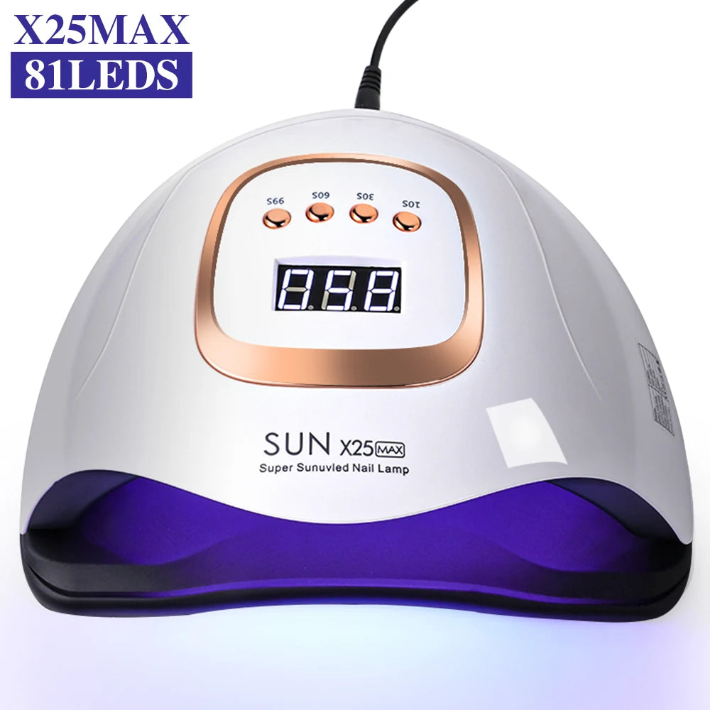 Professional 81 LED UV Nail Lamp with 4 Timers
