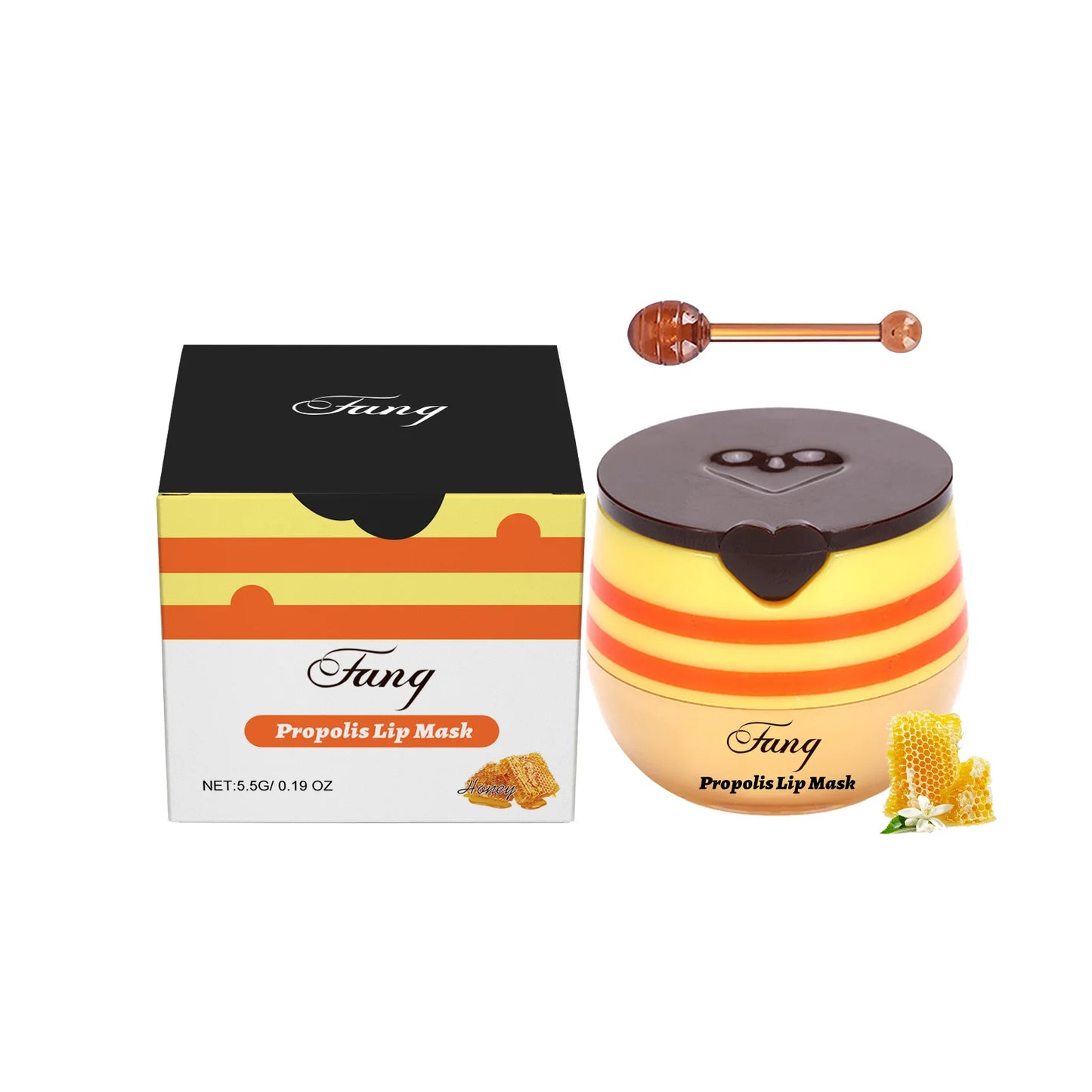 Propolis Lip Mask Moisturizing Repairing Lip Balm