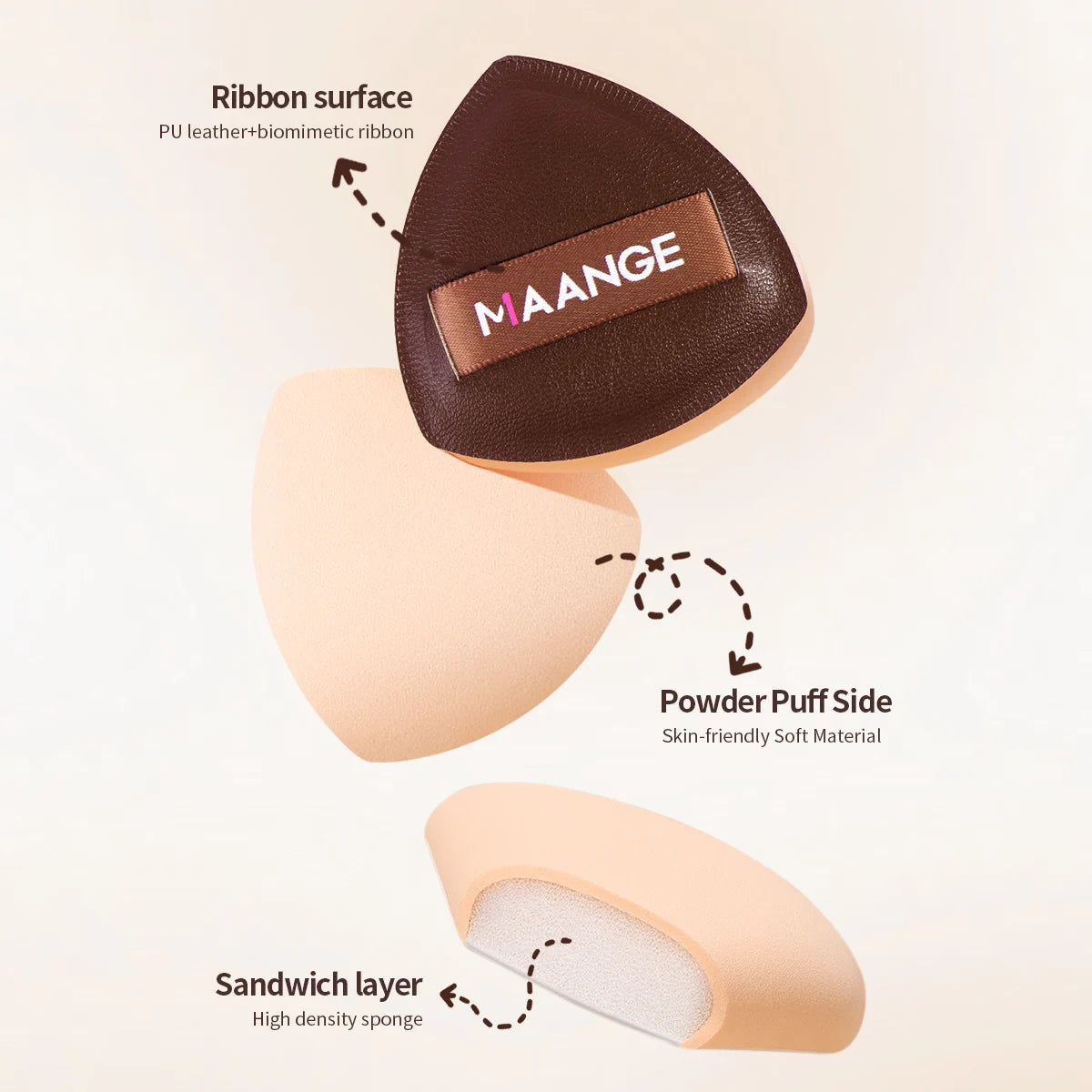 15pcs Makeup Tool 13pcs Makeup Brushes Set Foundation Powder Blush Eyeshadow Brush