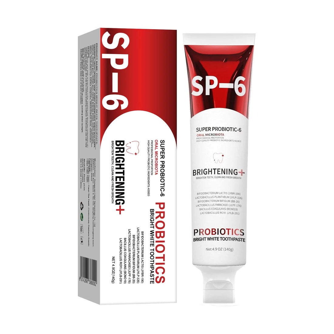 Hydroxyapatite Repair Toothpaste Sp-6 Probiotic Remove Stains Deep Clean