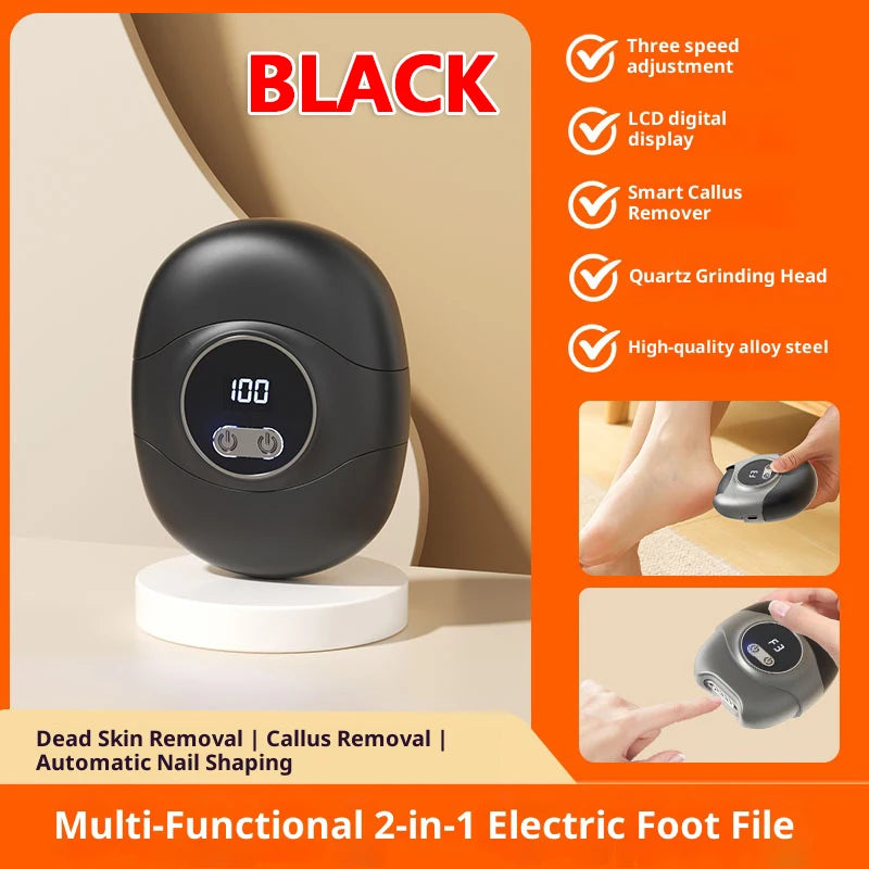 Electric Nail Clipper Automatic Nail File Pedicure Grinder