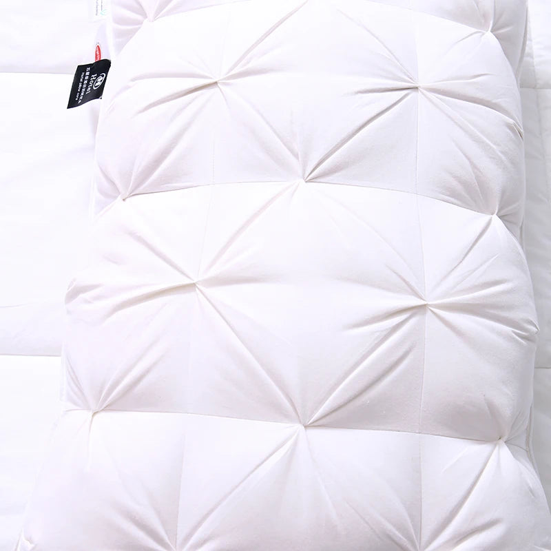 Soft Quilted Checkered Design Pillow