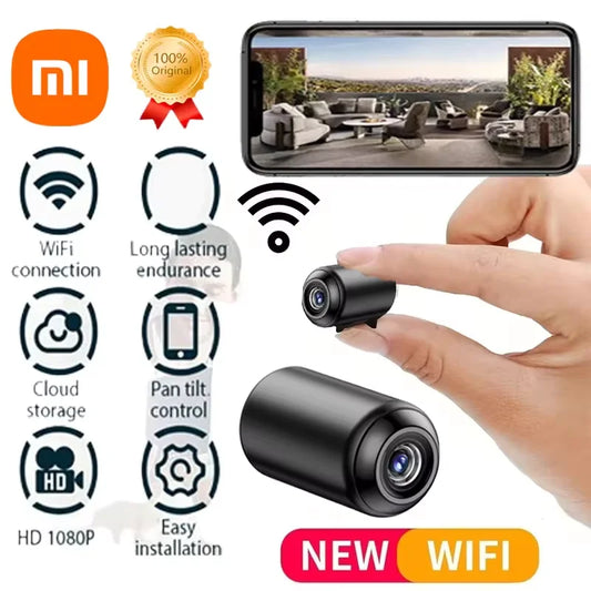 Mini Wireless Camera 1080p HD 8K Wifi Indoor Home Night Vision
