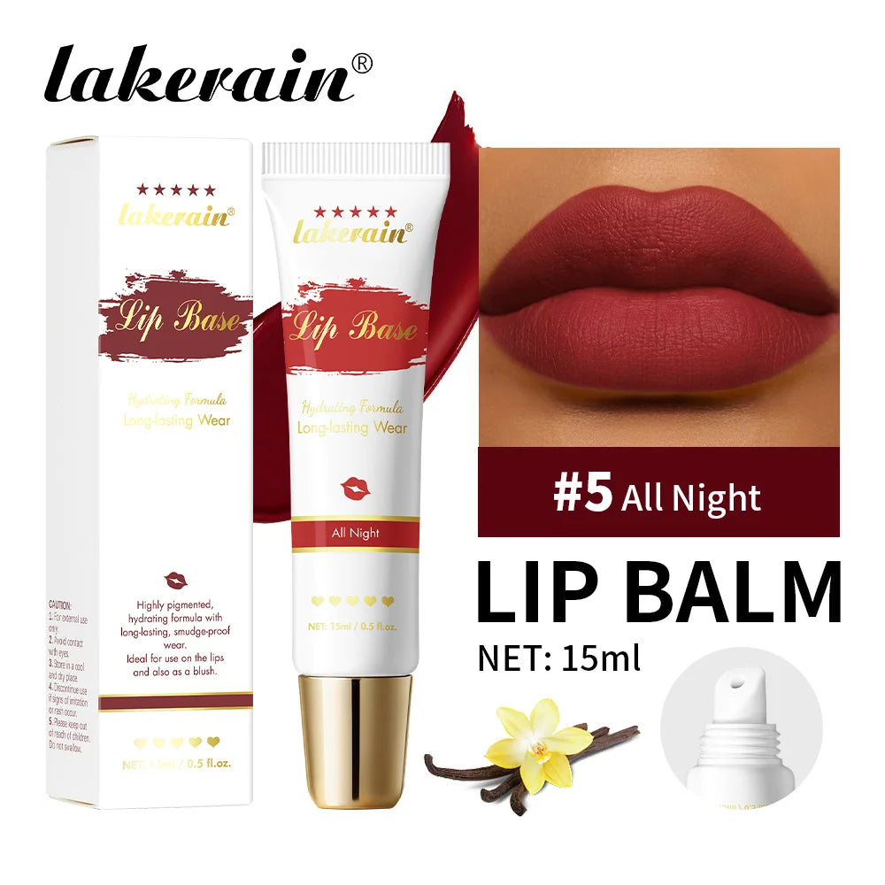 Lakerain Lip Base Cream – Long-Lasting Hydrating Matte 2-in-1 Lip & Cheek