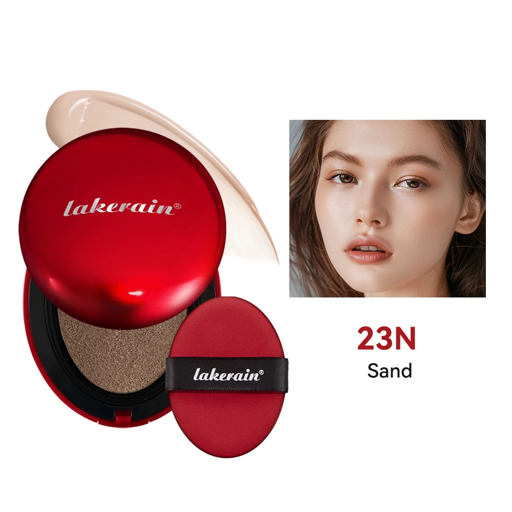 Lakerain Cushion Foundation – Waterproof, Long-Lasting Korean Base Makeup