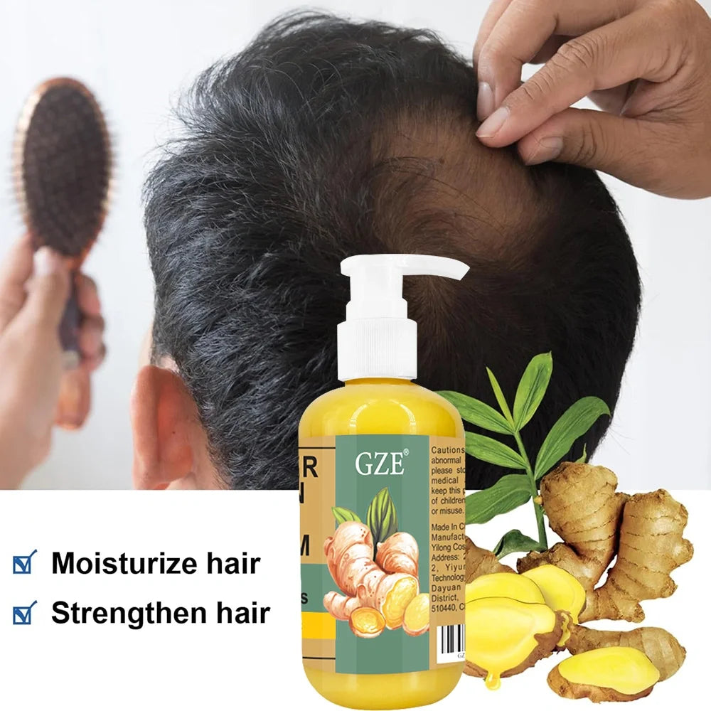 2 Pack GINGER BIOTIN HAIR CREAM Hair Mask Strengthens Moisturizing For Damaged Hair