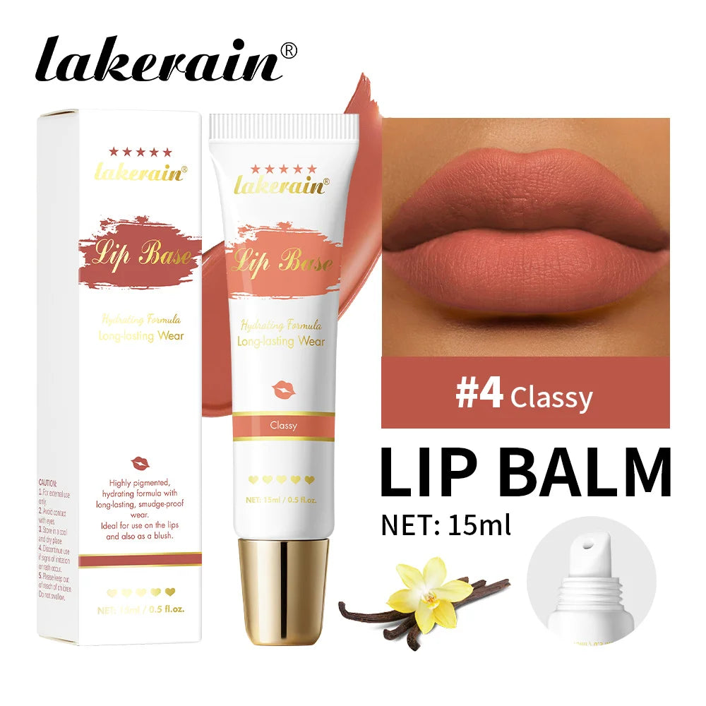 Lakerain Lip Base Cream – Long-Lasting Hydrating Matte 2-in-1 Lip & Cheek