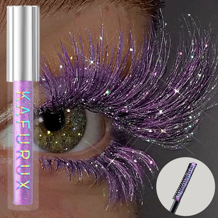 Diamond Shine Waterproof Mascara – Volume Curl with Glitter Effect