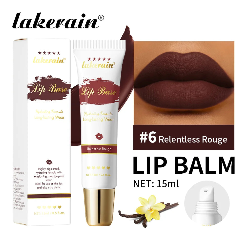 Lakerain Lip Base Cream – Long-Lasting Hydrating Matte 2-in-1 Lip & Cheek