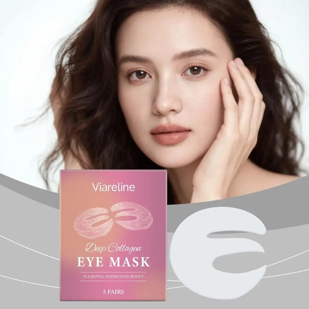 Coselan Eye Mask Collagen Peptides Deep Care Reduce Fine Lines Dark Circles
