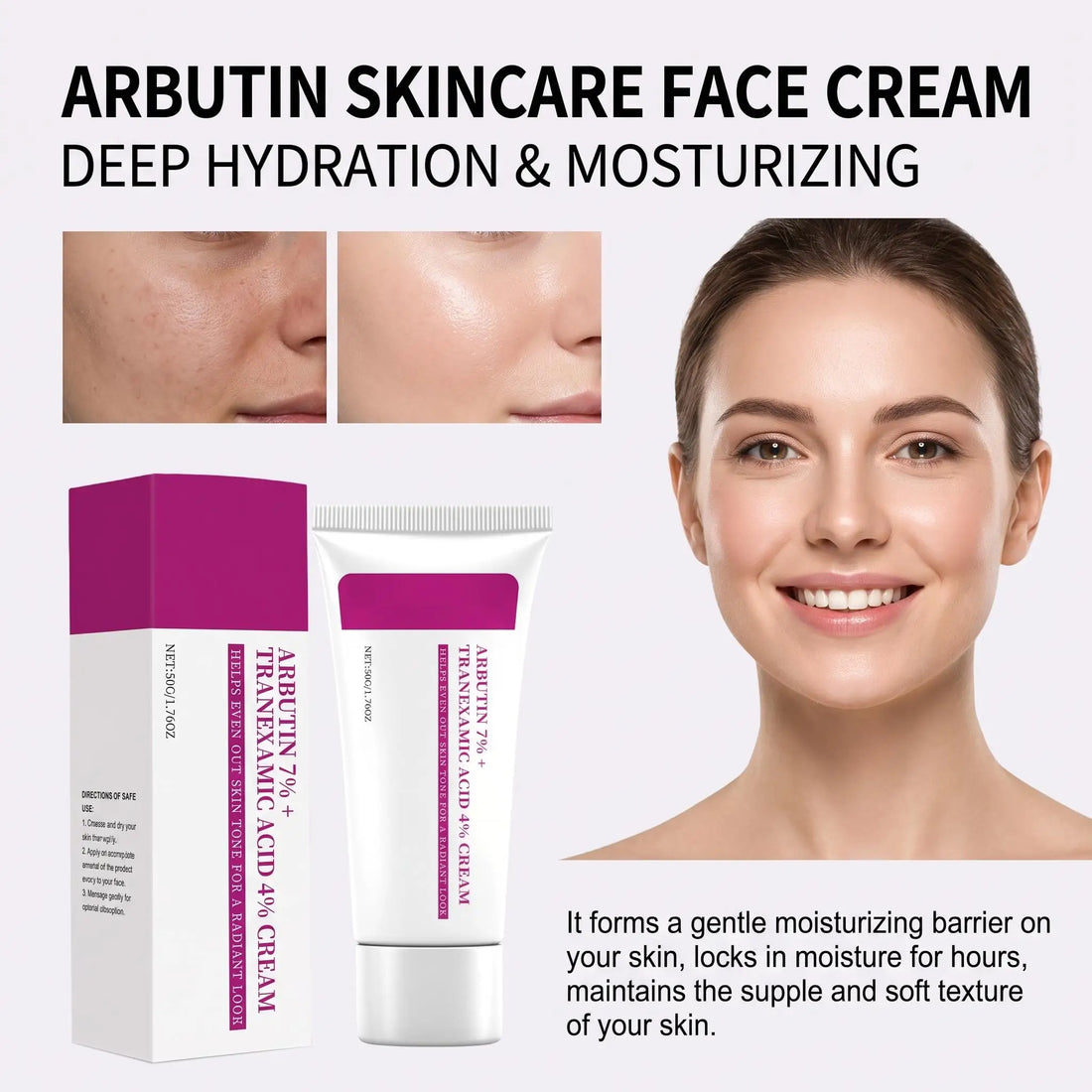 Arbutin Tranexamic Acid Brightening Cream