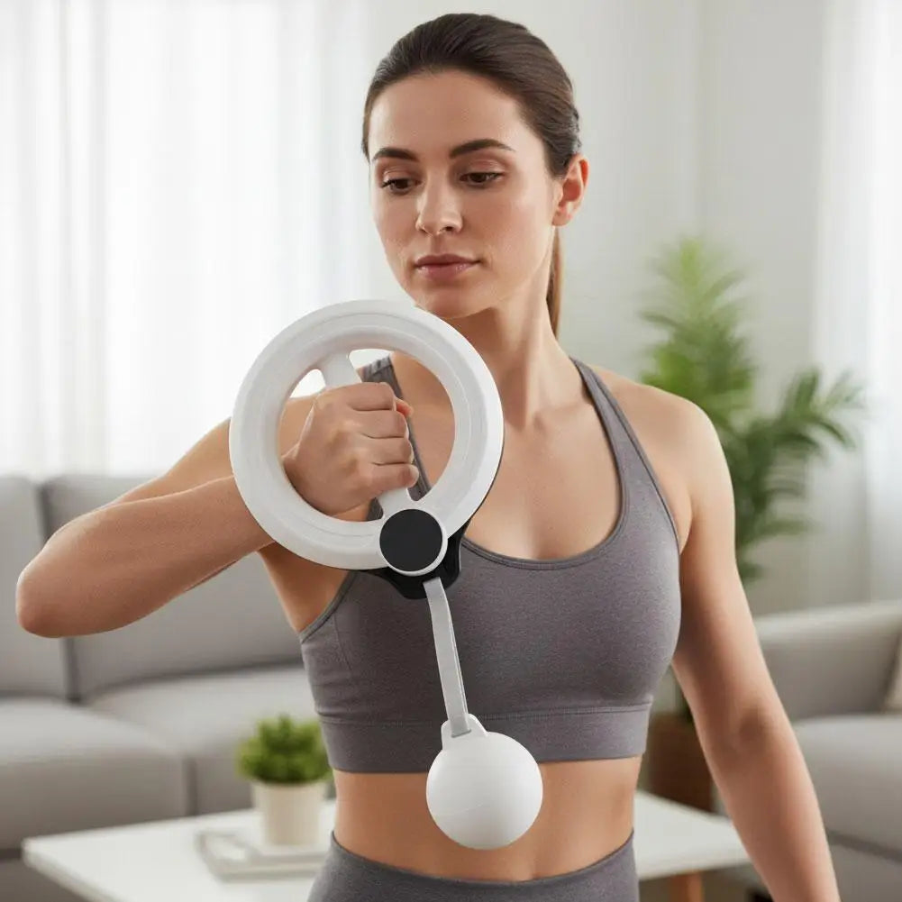 360 ° Rotary Handheld Fitness Machine - Portable Arm and Full Body Workout for Home Gym, Yoga, Pilates, Reduce Fat Burning