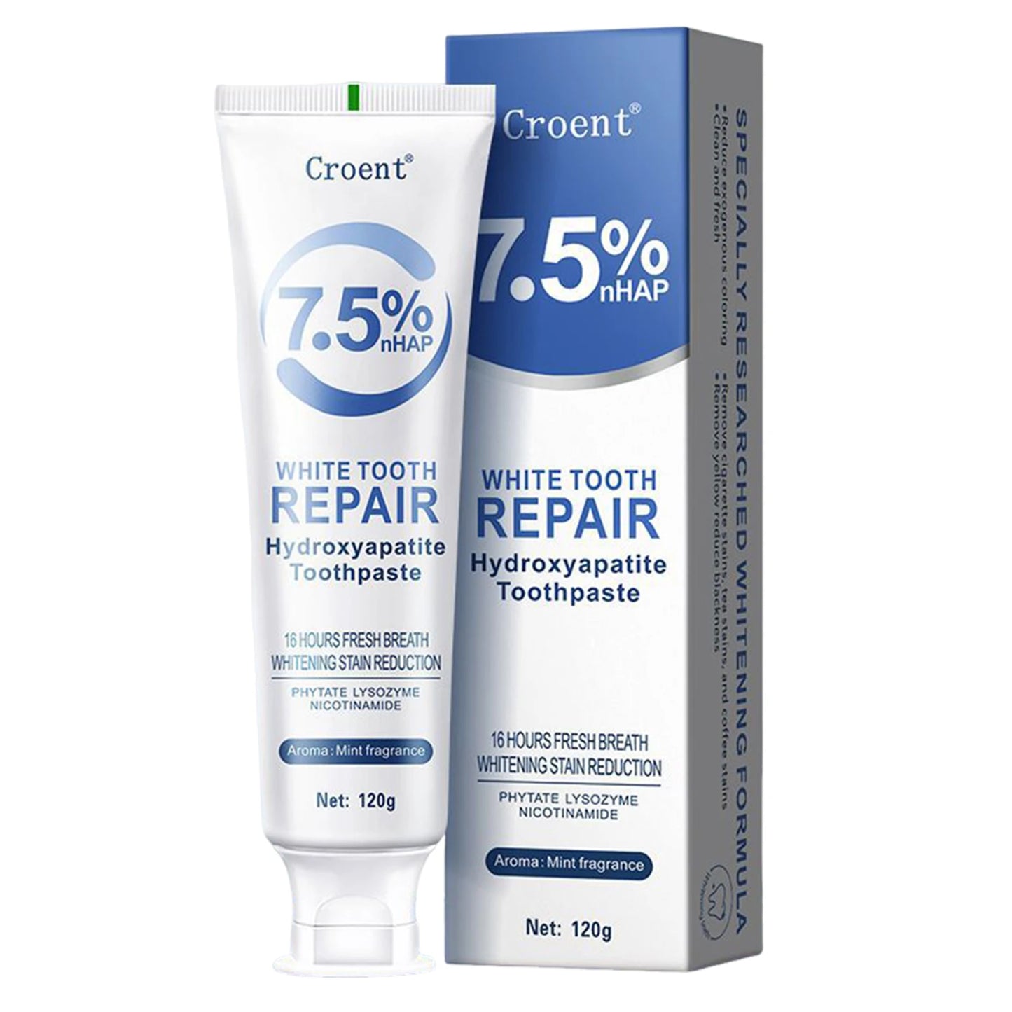 Nano Hydroxyapatite Toothpaste – Fluoride-Free Enamel Repair Paste
