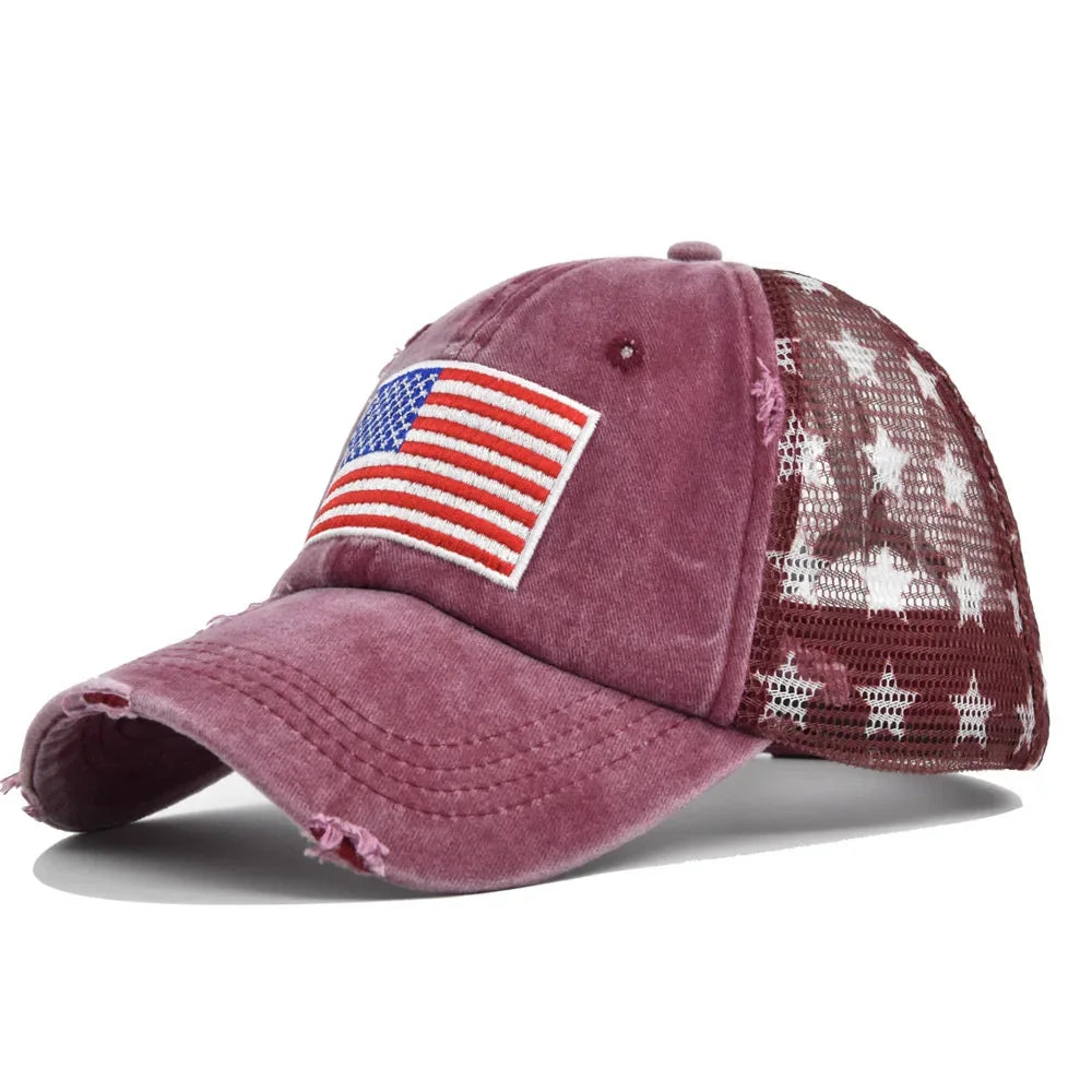 Bold Freedom Ponytail Cap