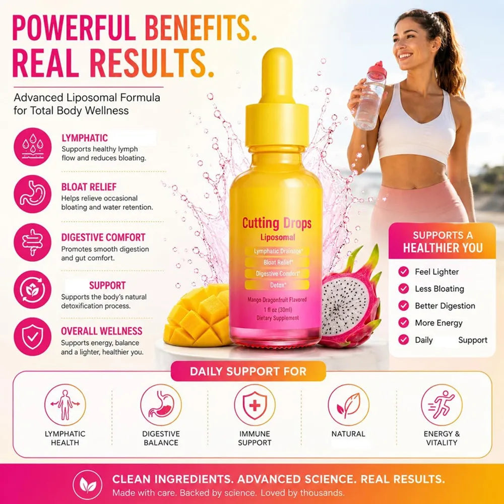 Cutting Drops Liposomal Herbal Drops for Lymphatic Support