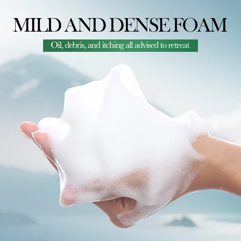 Garlic Anti-Mite Shampoo - Deep cleansing scalp care, specially designed for dandruff and itchy scalps.