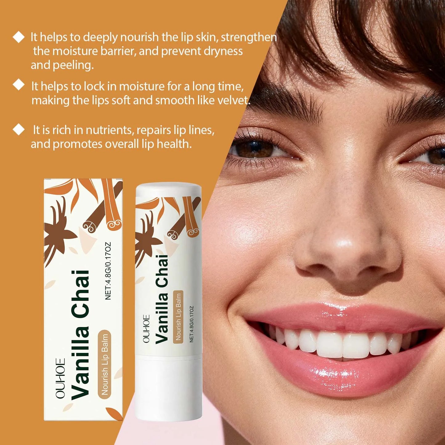 Plumping Lip Balm for Preventing Chapped Lips