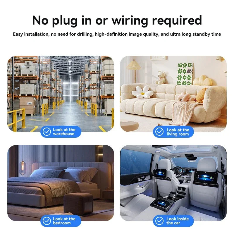 Mini Wireless Camera 1080p HD 8K Wifi Indoor Home Night Vision