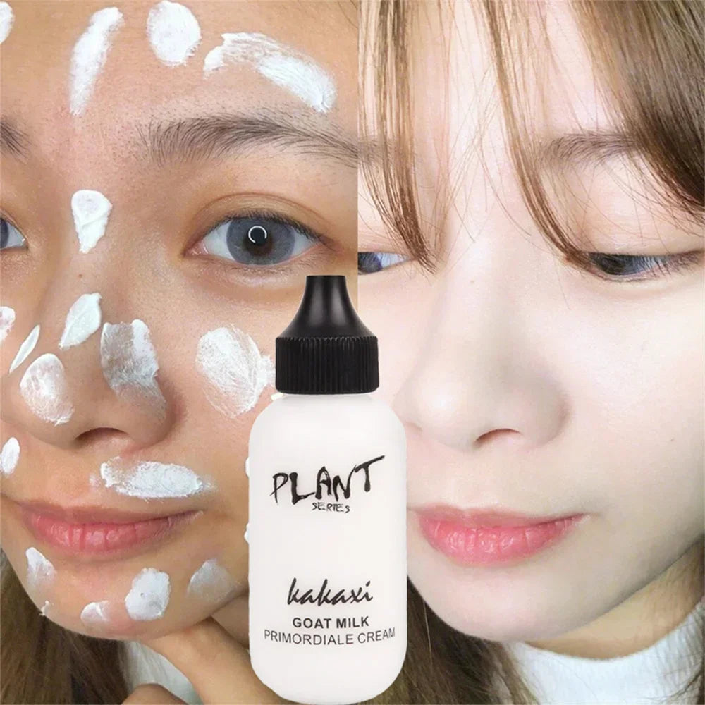 Goat Milk Matte Liquid Foundation – Full Coverage, Whitening & Waterproof Concealer