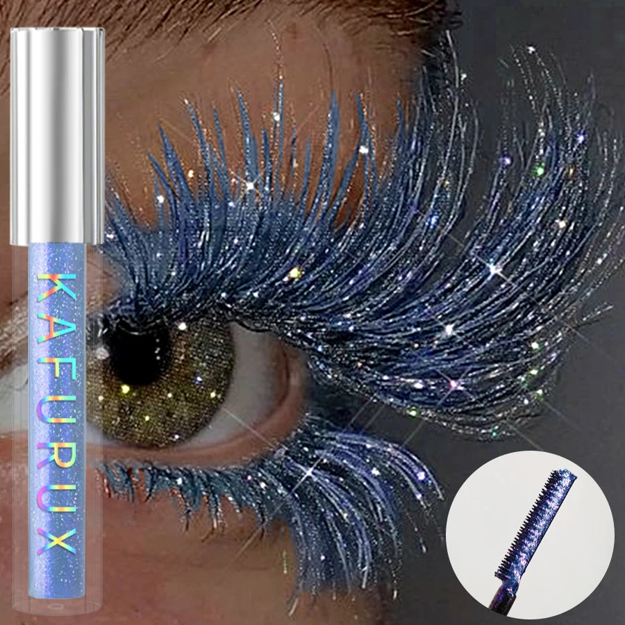 Diamond Shine Waterproof Mascara – Volume Curl with Glitter Effect