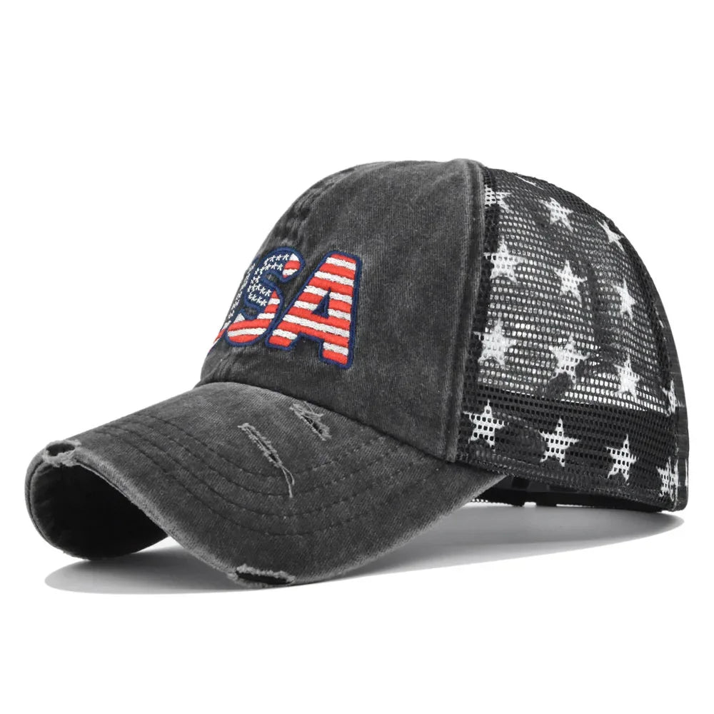 Bold Freedom Ponytail Cap