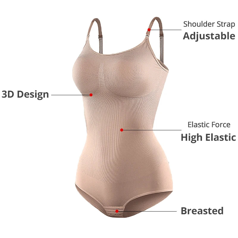 Snatched Thong Bodysuit – Tummy Control Shapewear for a Sleek Silhouette