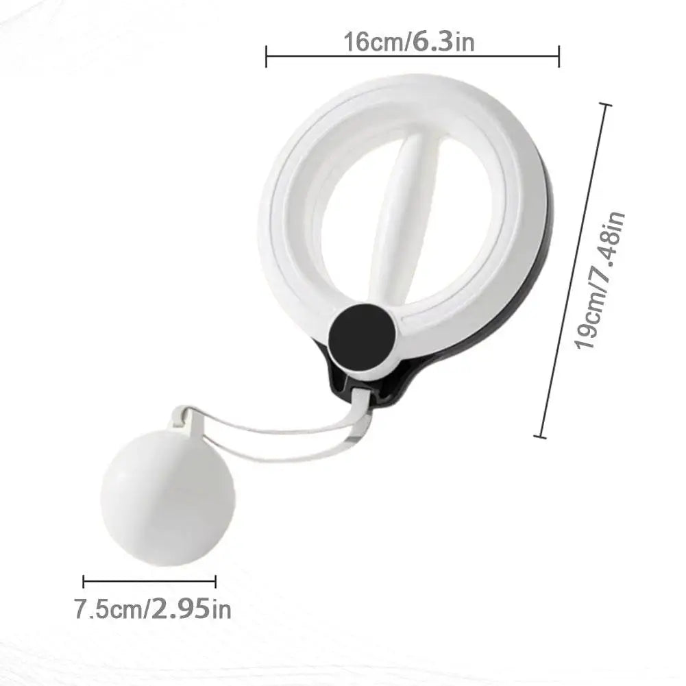 360 ° Rotary Handheld Fitness Machine - Portable Arm and Full Body Workout for Home Gym, Yoga, Pilates, Reduce Fat Burning