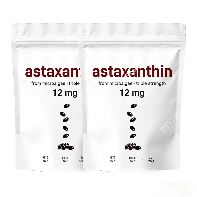 Astaxanthin 12mg Softgels -Most Powerful Antioxidant Daily Antioxidant Support