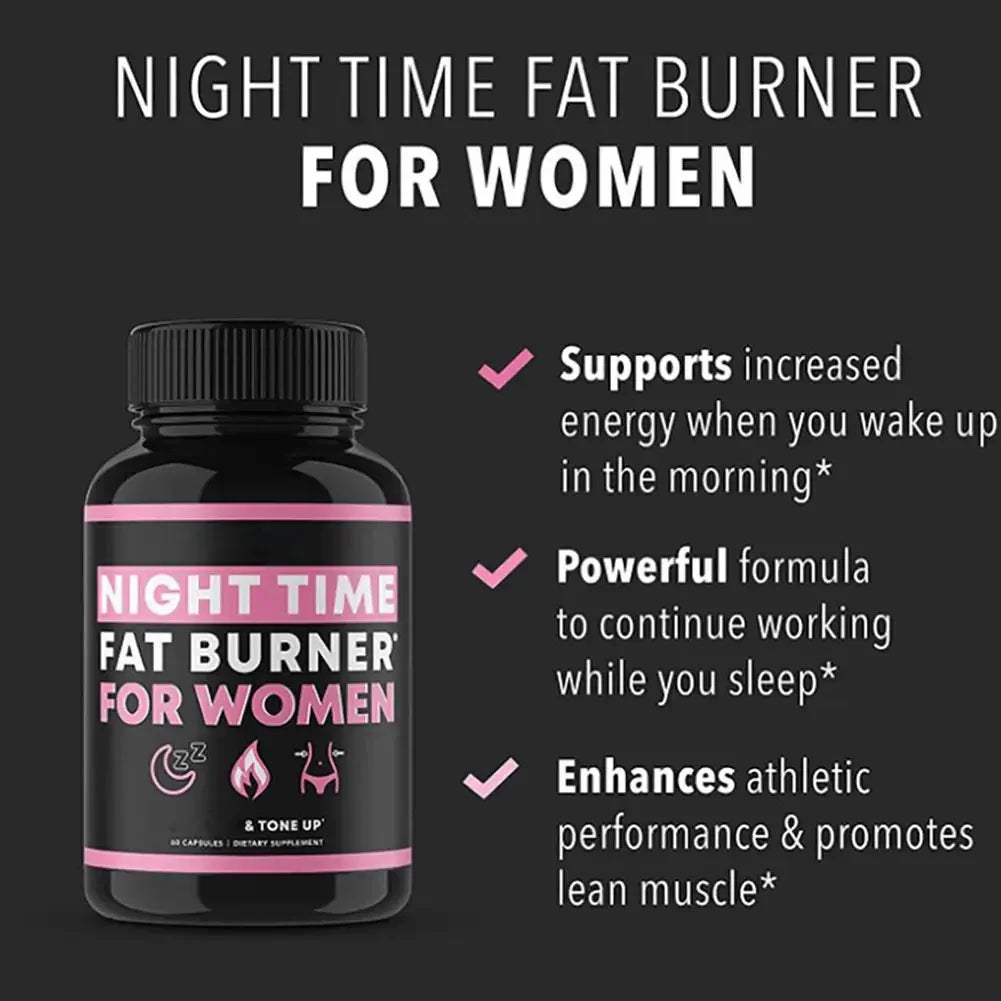 Nighttime Fat Burner for Women Weight Loss Supplement