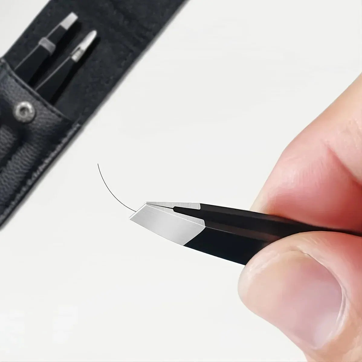 Tweezers Set 3-4pcs Premium Stainless Steel Eyebrow Precision Sharp Tip Tweezers