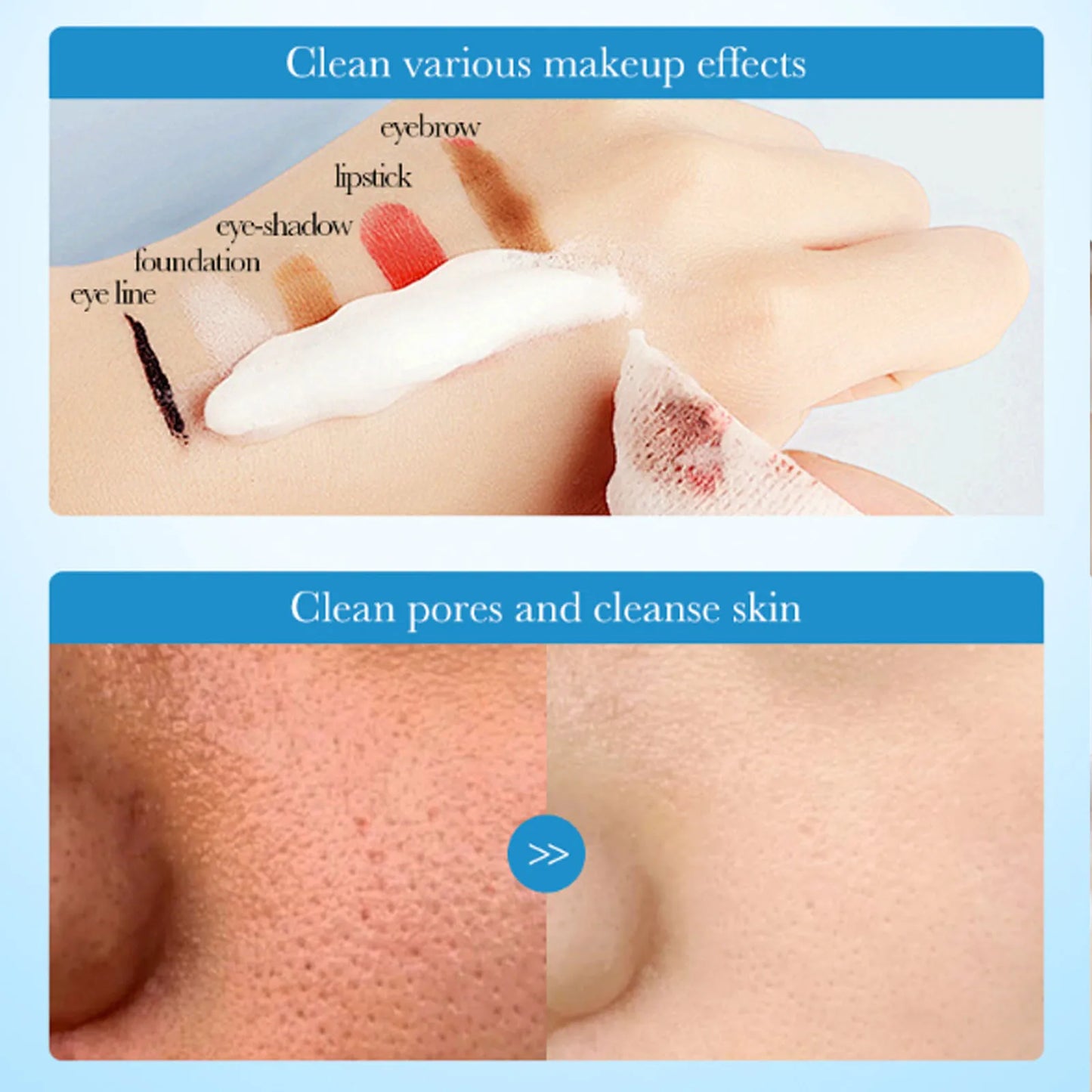 Amino Acid Facial Cleanser Face Wash Foam