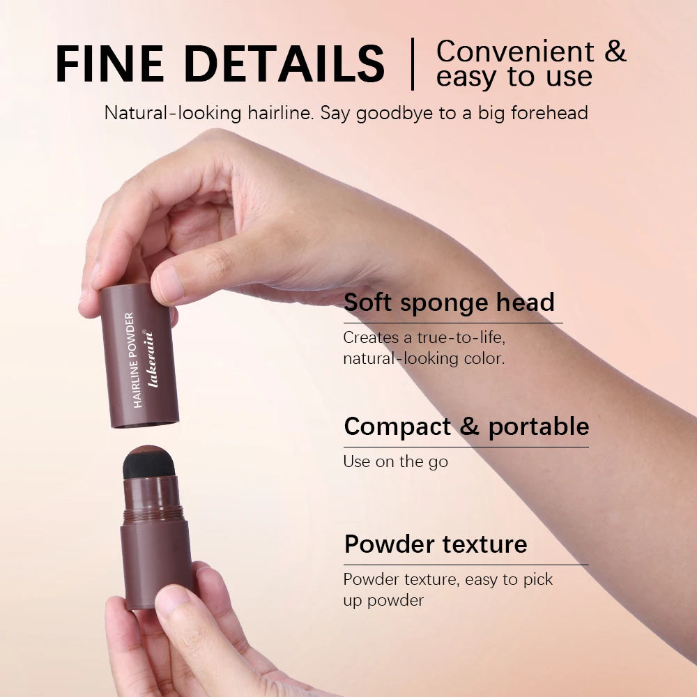 Hairline Powder Long Lasting Shadow Filling Forehead Hair Gaps Waterproof Sweat-proof Fine Powder