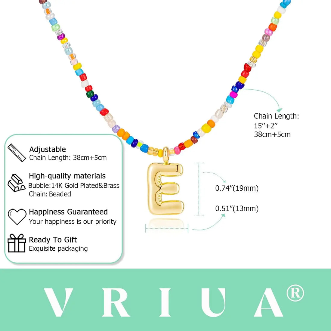 Marvello Initial Necklace