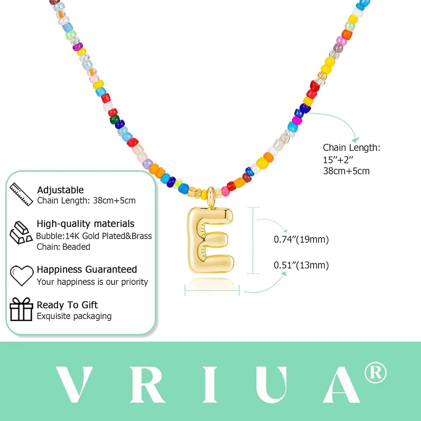 Marvello Initial Necklace