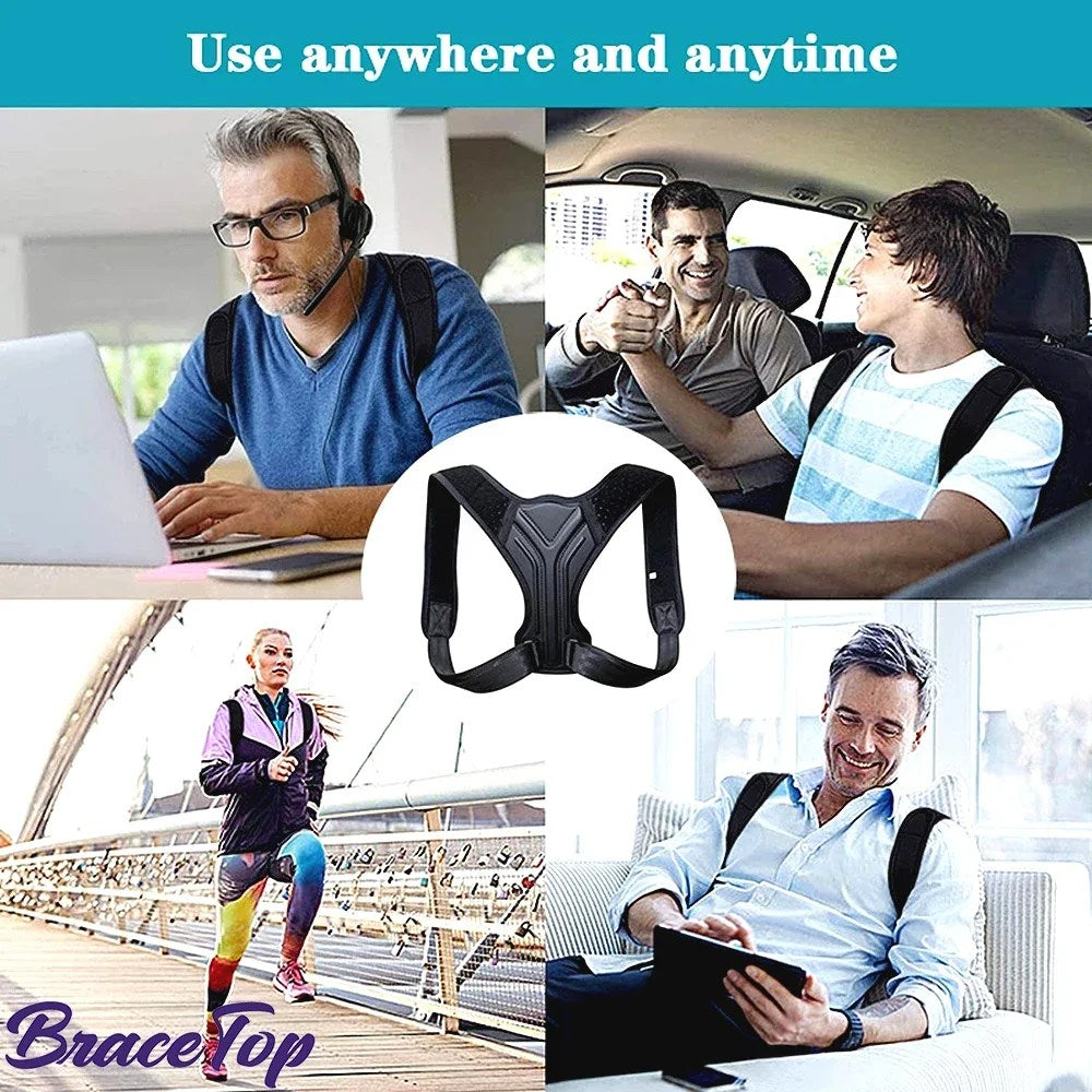 Back Posture Corrector Women Men-Unique Design Spine and Back Support